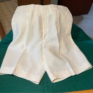 Polo Purple Label linen shorts. Size 34